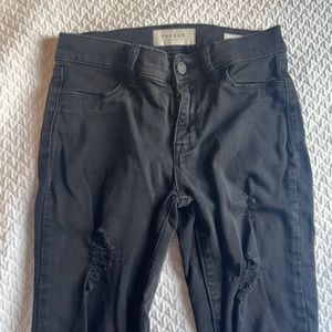Black pacsun jeggings size 24